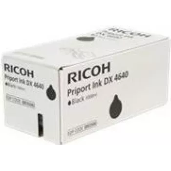 Ricoh DX4640 Ink Czarny cartridge wkład atramentowy 6 szt. Oryginalny
