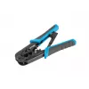 Narzędzie do zaciskania LANBERG NT-0201 do złączy RJ-45, 180 mm, 315 g, czarno-niebieskie