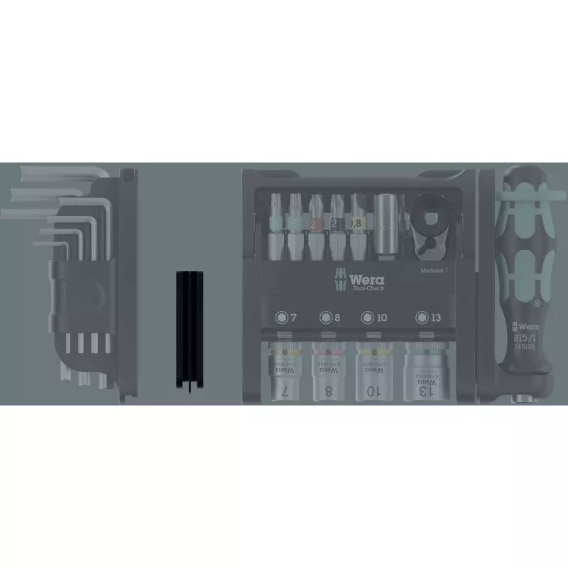 Adapter Wera Tool-Check Modular 10,5 x 47,0 x 16,5 do zestawów Tool-Check