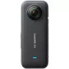 Kamera sportowa Insta360 X3 — 72 MP, 5K Ultra HD (5760×2880), 100 kl./s, CMOS, Wi‑Fi, wbudowany wyświetlacz, MicroSD, 0,508 kg, czarna