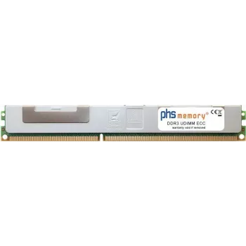 PHS-memory 8 GB RAM, przeznaczona do Supermicro SuperServer 5038ML-H12TRF, DDR3, UDIMM, ECC, 1600 MHz, PC3-12800E (SP252789)