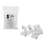 Wtyk RJ45 GEMBIRD PLUG3UP6/100, Cat5, prosty męski, przezroczysty, złote styki, opakowanie 100 szt.