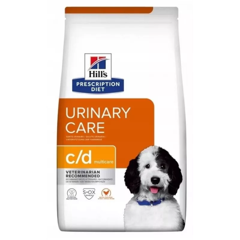 HILL'S PRESCRIPTION DIET Urinary Care Canine c/d Multicare Sucha karma dla psów Kurczak 4 kg
