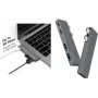 LogiLink UA0399 USB 3.2 Gen2x2 Hub 4-portowy, PD, do MacBooka i iPada, srebrny (UA0399)