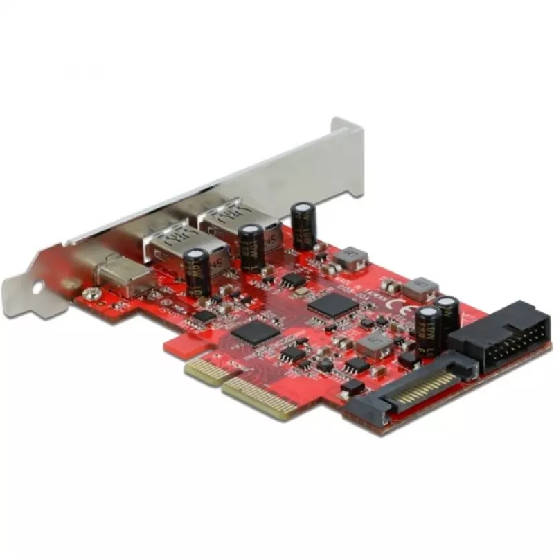 Karta PCI Express x4 DeLOCK 90492 USB Type-C USB Type-A