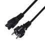 Kabel zasilający SAVIO CL-67 1.2 m H03VV-F 3×0,75 mm² IEC C na CEE7/7 czarny