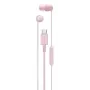 Sony IER-EX15C Zestaw słuchawkowy Przewodowy Douszny Rozmowy/Muzyka USB Type-C Różowy
