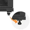 Szafa rack QOLTEC 54518 19 cali 15U — obudowa stalowa 19-calowa