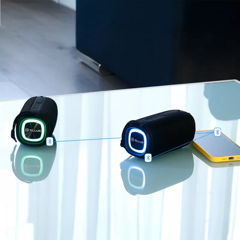 Przenośny głośnik Tellur Eclipse Bluetooth 12W czarny