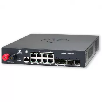Przełącznik zarządzany Cambium Networks cnMatrix TX1012-P-DC 8 portów PoE