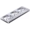 Zestaw wentylatorów obudowy Jonsbo ZA-420W — 3×140 mm PWM ARGB, biały