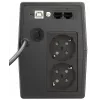 PowerWalker VI 600 SCL zasilacz awaryjny (UPS) Line-Interactive 0.6 kVA 360 W