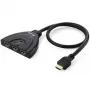 Przełącznik HDMI Equip 3x1, 1920 x 1080 pikseli, Full HD, Czarny