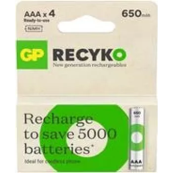 Akumulator GP ReCyko Micro AAA 650 mAh 1,2 V