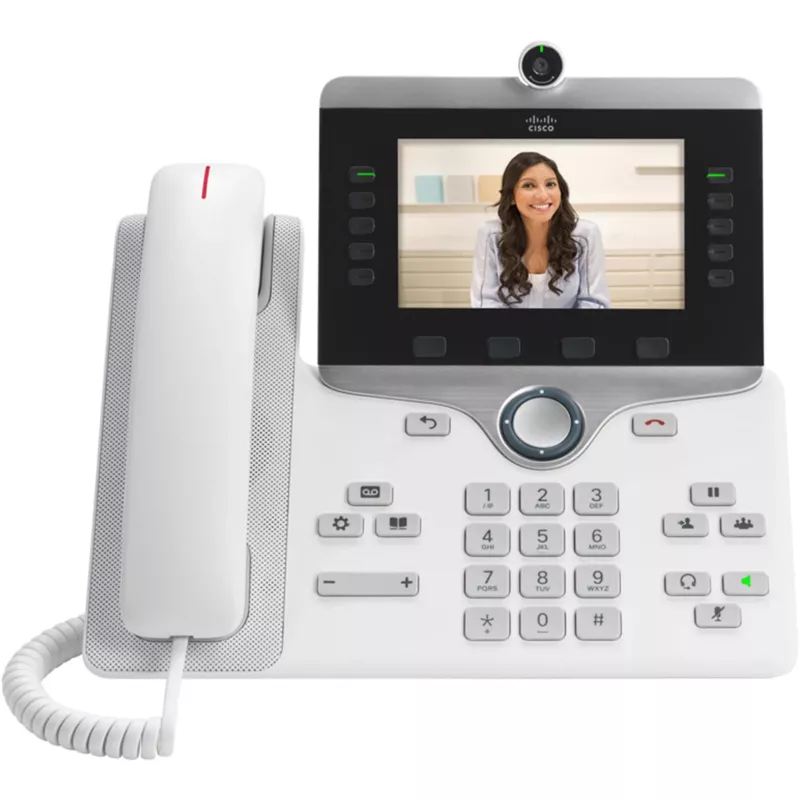 Cisco IP Phone 8845 - wideotelefon IP - z aparatem cyfrowym, interfejsem Bluetooth