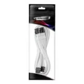 CableMod C-Series Pro ModMesh Bridged Connection kabel - 8+8-Pin PCIe, biały, 60 cm