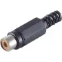 Złącze kablowe RCA ShiverPeaks BS51500-S czarne