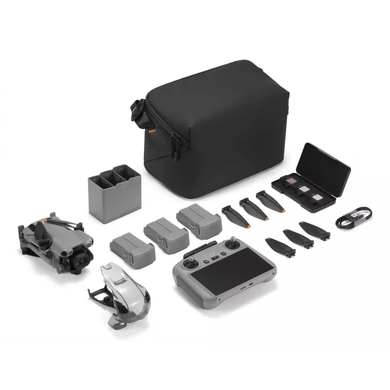 DJI MINI 5 PRO Fly More Combo (RC2) lekki dron 249g z matrycą 50 MP, lidarem, 3 akumulatorami i zdalnym sterowaniem z ekranem