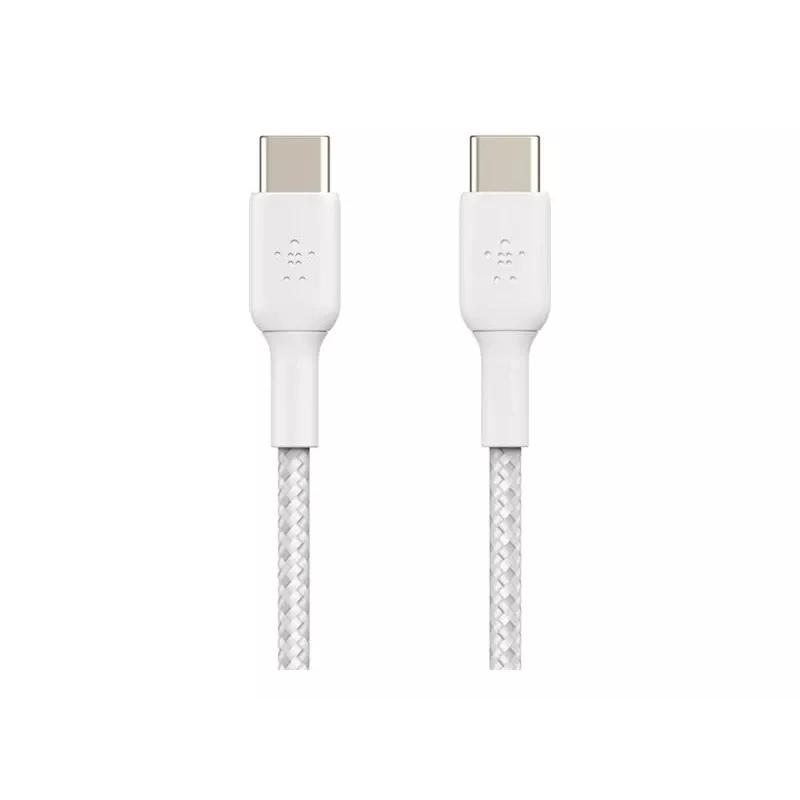 Belkin BOOST CHARGE - Kabel USB - 24-pin USB-C (M) do 24-pin USB-C (M) - USB 2.0 - 2 m - Biały