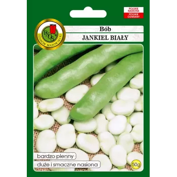 Opakowanie nasion Apte PNOS — Bób Jankiel Biały, 50 g