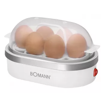 Maszynka do jajek Bomann EK 5022 CB 6 jajek 400 W Srebrny Przezroczysty Biały
