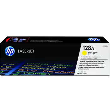 HP 128A Żółty Oryginalny LaserJet Toner, 1300 stron, Żółty, 1 szt.