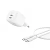 Belkin BoostCharge Pro - Zasilacz - GaN - 50 W - Szybkie ładowanie - 2 porty wyjściowe (2 x USB-C)