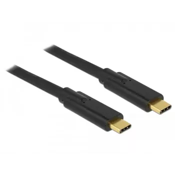 Kabel USB DeLOCK 85527 USB 3.2 Gen 1 2m USB C Czarny