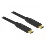 Kabel USB DeLOCK 85527 USB 3.2 Gen 1 2m USB C Czarny