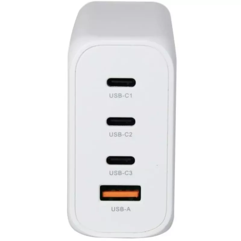 ALLNET Power Supply PSU-GaNPD-USB-1A3C-200W — 200W GaN USB ładowarka, 1× USB-A, 3× USB-C