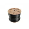 Kabel sieciowy LANBERG Cat5e U/UTP LCU5-21CU-0305-BK, 305 m, 24 AWG, płaszcz PVC, czarny