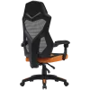 Fotel gamingowy CANYON Wave MCH02 — oparcie z siatki, ergonomiczny design, czarny/pomarańczowy