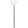 Wentronic goobay - Kabel w zwoju - 100,0m - UTP - kat. 6 - linka - Czarny (57199)
