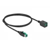 Przedłużacz USB z zasilaniem DeLOCK 85980 12 V 1 m
