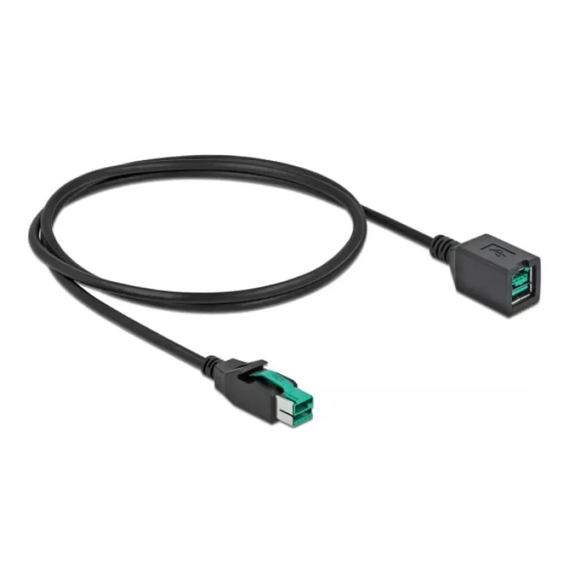 Przedłużacz USB z zasilaniem DeLOCK 85980 12 V 1 m