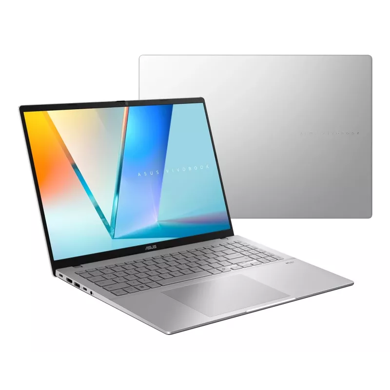 ASUS Vivobook S16 S3607VA-RP097W Core 5 210H 16.0WUXGA IPS-level Panel 144Hz 300nits AG 16GB DDR5 SSD512 Intel UHD Graphics WLAN+BT Cam1080p 70WHrs Win11 Cool Srebrny