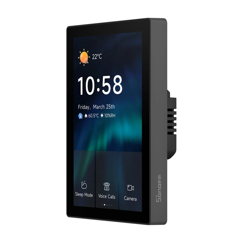 SONOFF NSPanel Pro 120 Inteligentny Panel Sterowania Matter WiFi/Bluetooth/ZigBee (czarny)