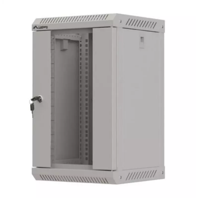 Lanberg WF11-3309-10S szafa rack 9U Montaż naścienny Szary