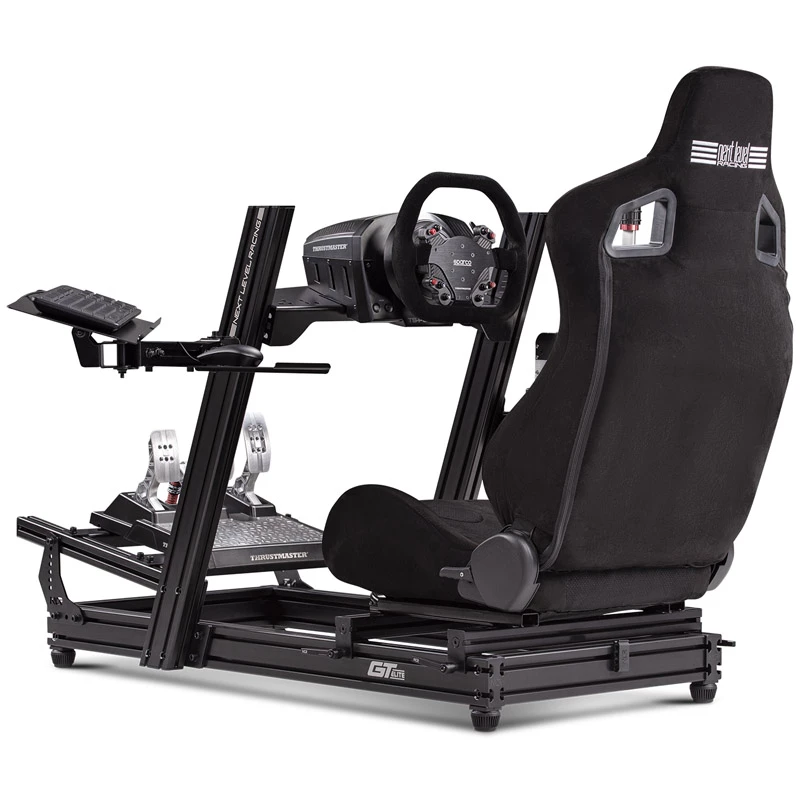 Taca na klawiaturę i mysz Next Level Racing NLR-E019 Elite Czarny Edition – regulowana taca pod biurko na klawiaturę i mysz