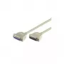Wentronic Goobay Kabel połączeniowy D-SUB, Szary, 1.8 m - D-SUB/IEEE 1284-Wtyk (25-pin) > D-SUB/IEEE 1284-Gniazdo (25-pin) (50541)