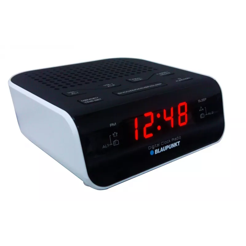 Blaupunkt CR5WH radio Clock Czarny,Biały