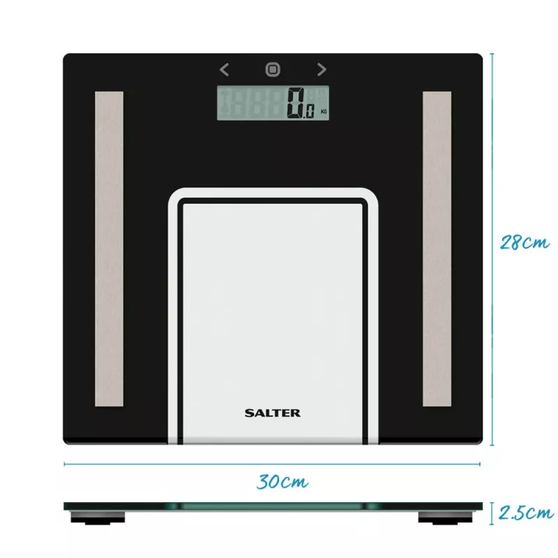 Elektroniczna waga analizująca ciało Salter 9128 BK3R