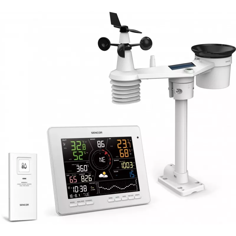 Stacja pogodowa SWS 16600 WiFi 7 w 1