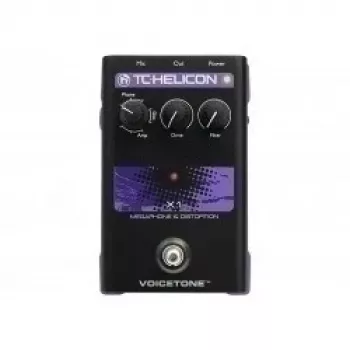 Pedal efektów wokalnych TC-Helicon VoiceTone X1 — efekty megafonowe i przesterowanie wokalu