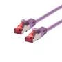 Kabel sieciowy LOGON FTP Cat6 10 m, RJ-45 do RJ-45, 1000 Mbit/s, fioletowy