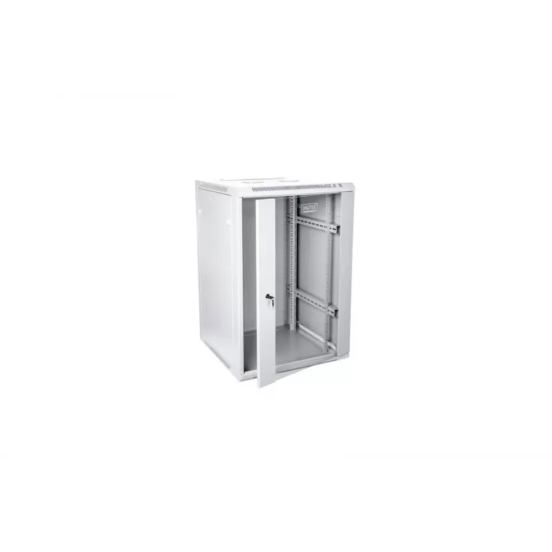 Digitus DN-W19 15U/600 szafa rack Wisząca szafa rack Jasnoszary