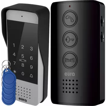 Interkom przewodowy Eura ADP-34A3 Czarny — wewnętrzna jednostka komunikacyjna, model 50323