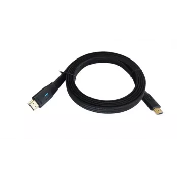Kabel HDMI v 2.1 płaski czarny 3m