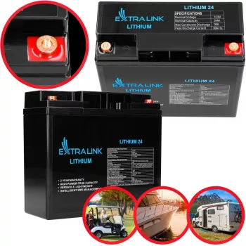 Akumulator Extralink LiFePO4 24000 mAh 12,8 V