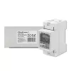 Jednofazowy licznik zużycia energii QOLTEC 50899 230 V 50 Hz, 5(60)A, Klasa 1.0, Wyświetlacz